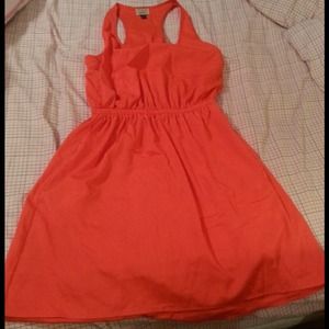 Neon orange dress,for attention seekers👾👾