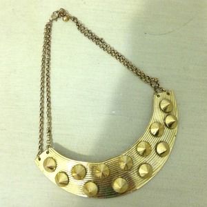 LF Gold Studded Necklace