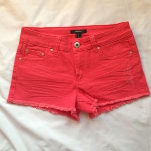 ⛔SOLD⛔ Hot pink / coral shorts