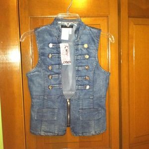 Denim vest