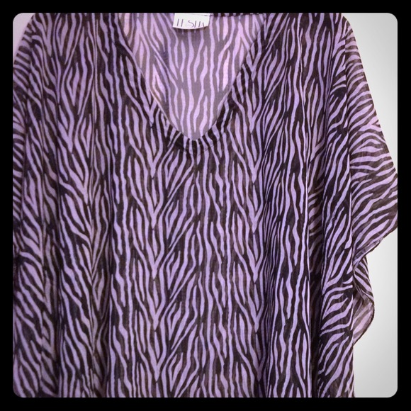 Black & White Caftan by LesliaNYC.