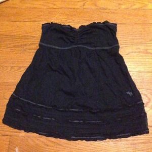 Abercrombie strapless strapless bandeau top