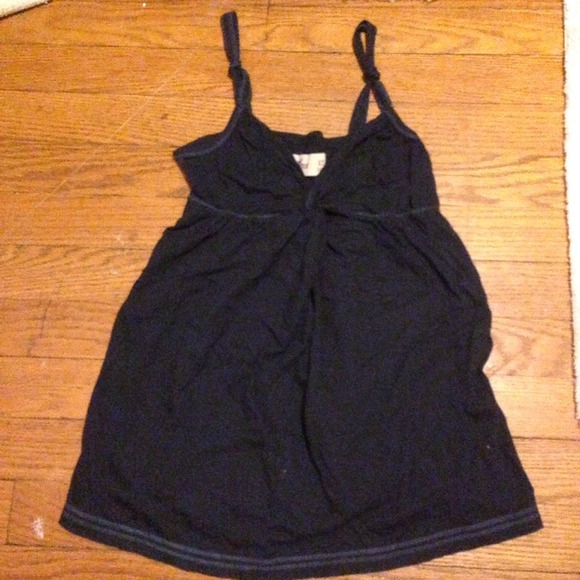 Hollister navy blue tank top