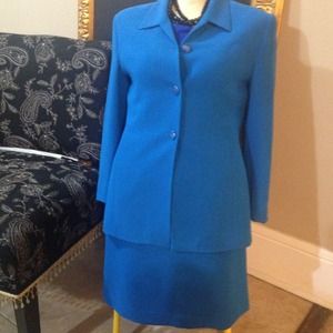 Casual Corner Indigo Blue 2 pc