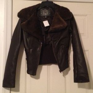 Pleather jacket
