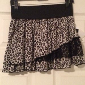 Cheetah skirt
