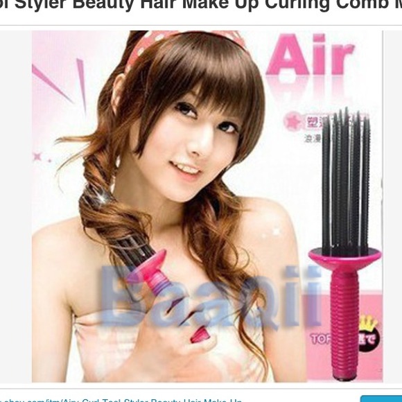Hair curling tool