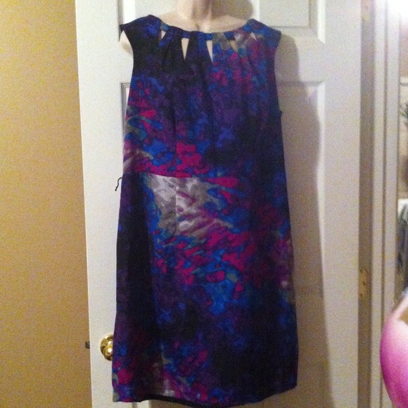 Cute floral print dress