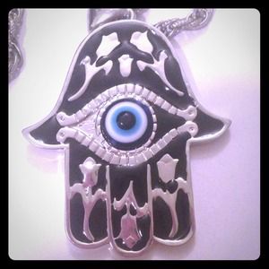 Hamsa hand necklace