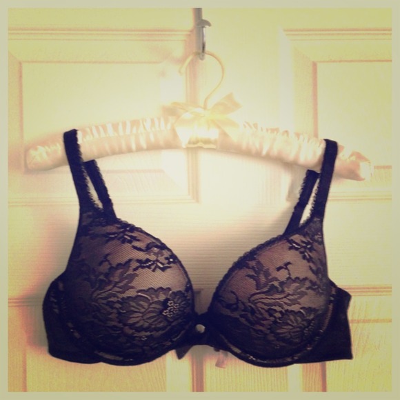 VS Body By Victoria Black Lace Bra