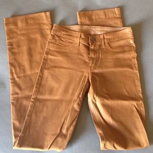 Rust wax coated Rich & Skinny jeans