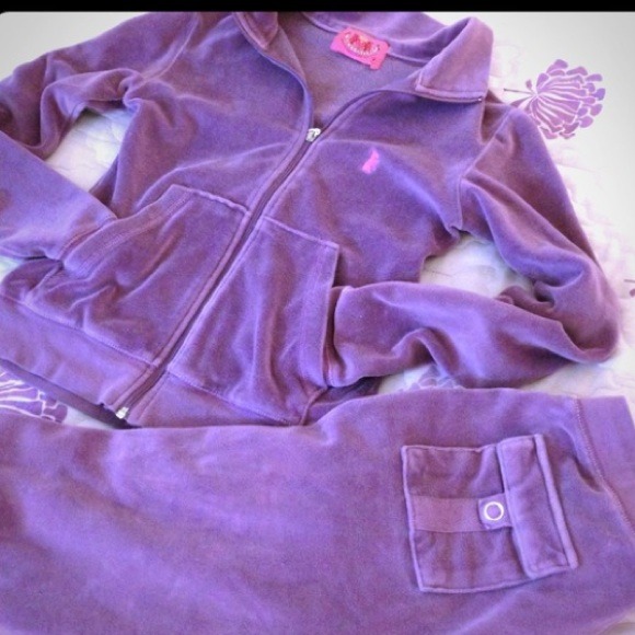 Juicy Couture Pants - ✳Reduced!! Juicy courture purple track suit