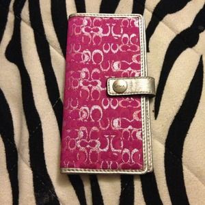 Authentic coach wallet