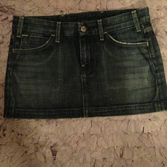 Citizens of Humanity denim skirt!