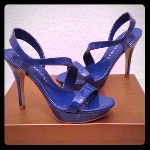 Audrey Brooke Blue Heels
