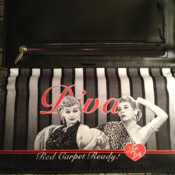 I Love Lucy wallet/checkbook holder