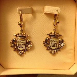 Juicy Couture Gold Earrings