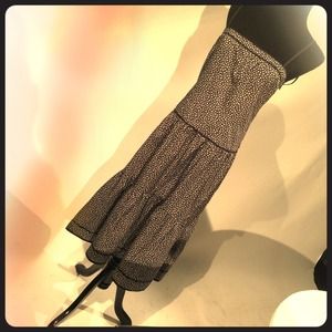 ✂Reduced✂ Club Monaco black and white floral dress