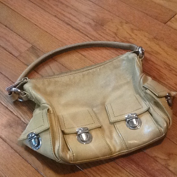 Marc Jacobs Butter Yellow Leather Satchel