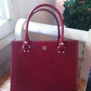 Authentic Kate spade red Quinn tote