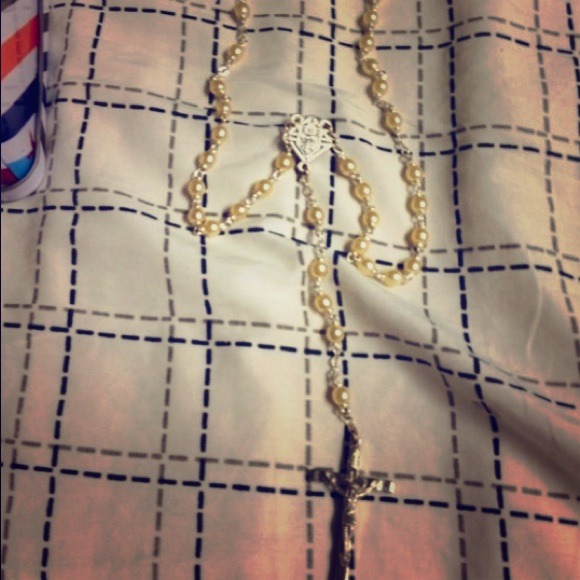 Seawater pearls. Italian Rosary. - Picture 1 of 3