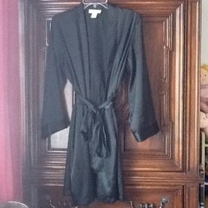 Morgan Taylor silk robe