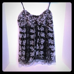 ON SALE!!!!Worn once! Quotations Silk Summer  Top!