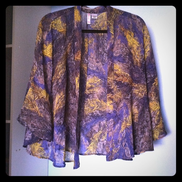 🚫SOLD🚫Boho kimono style sheer cardigan