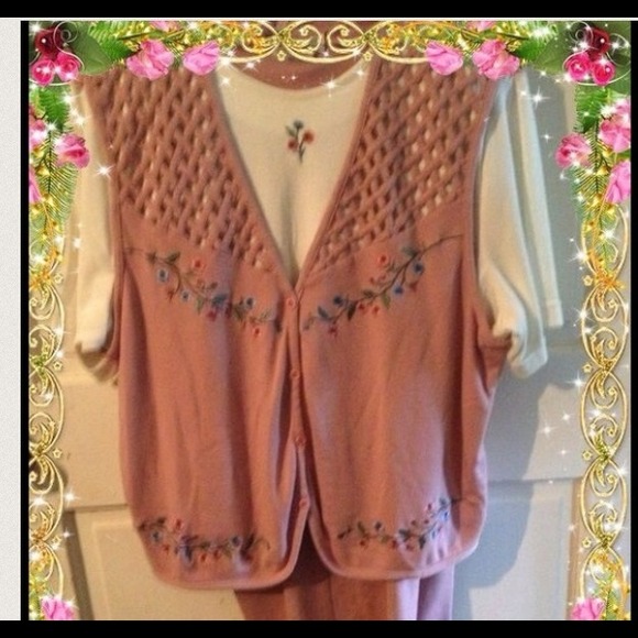 Ladies Plus Size pants and top