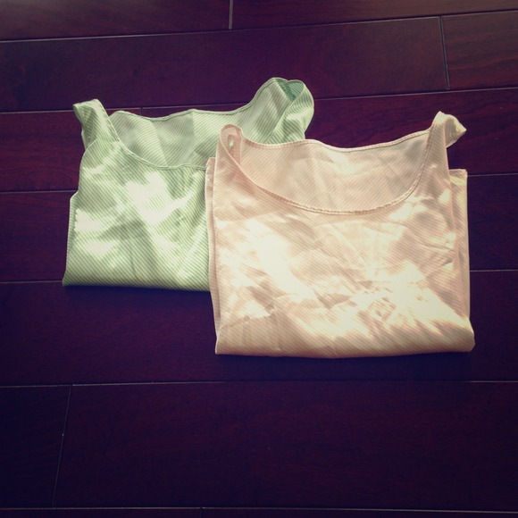 ❌SOLD❌ American Apparel striped tank tops