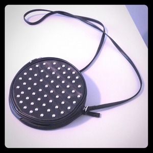 H&M black silver studded crossbody! (Shoulder bag)
