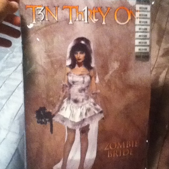 Halloween Zombie Bride costume