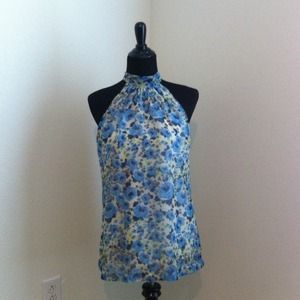 Jonathan Martin "tie at neck" top