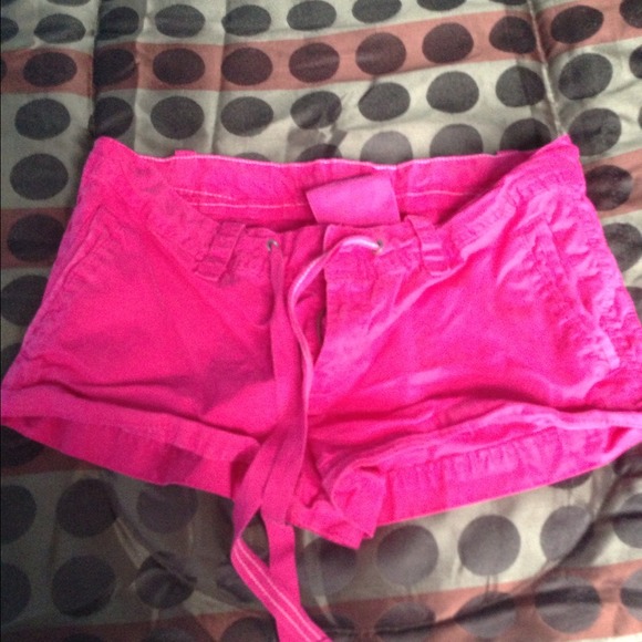 Pink shorts