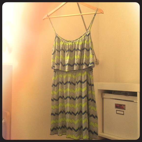 Chevron spaghetti strap summer dress from Macy's!