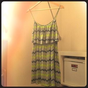 Chevron spaghetti strap summer dress from Macy's!