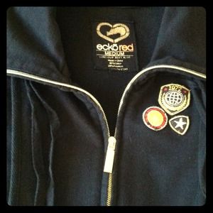 REDUCED☀Ecko Red DIVA Collared Military Jumper!!!!