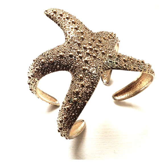 Starfish cuff bracelet