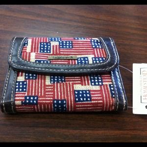 Small old glory Longaberger wallet