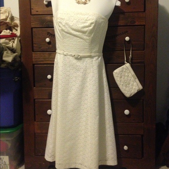 White Express dress