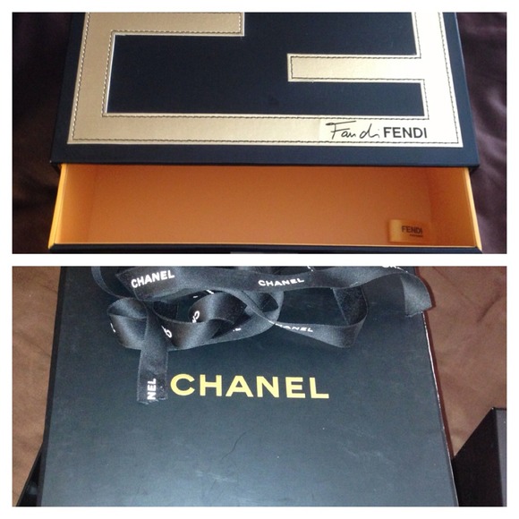 Chanel  and Fendi box