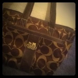 Coach Tote!!👜