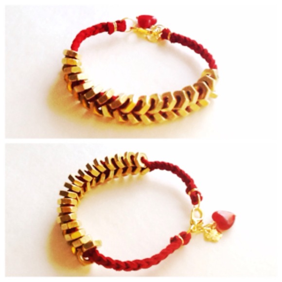 Hex nut bracelet - Handmade