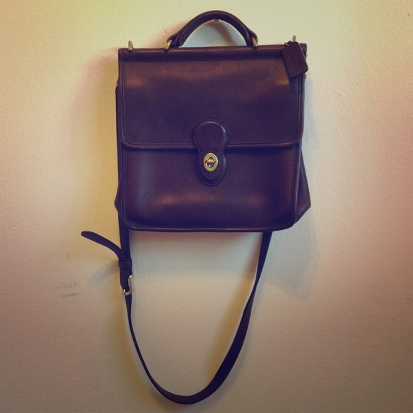 Vintage Coach Leather Purse