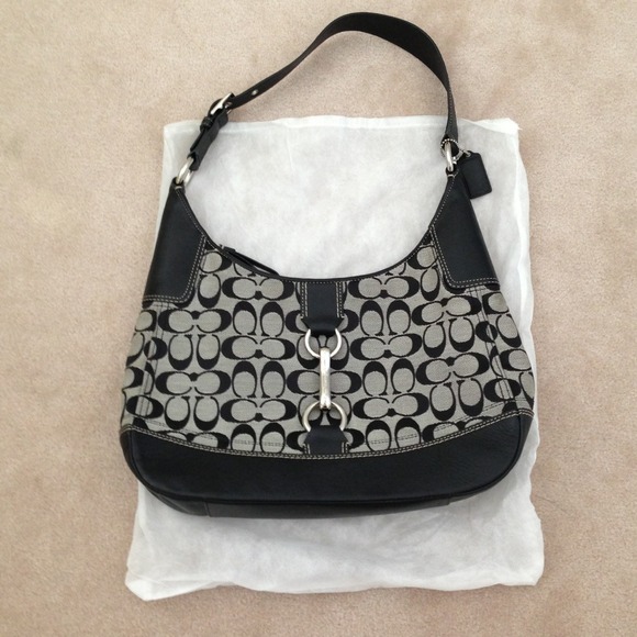 Authentic Black Coach handbag