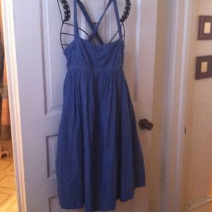 J crew denim dress