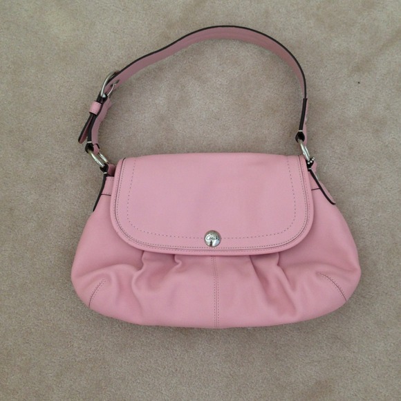Authentic Coach pink bag