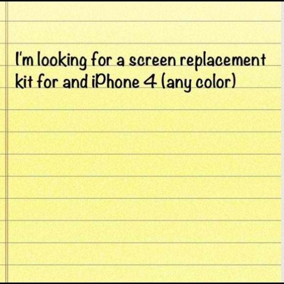 iPhone 4 replacement kit??? - Picture 1 of 1