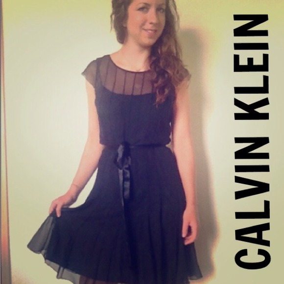 Calvin Klein Dresses & Skirts - Calvin Klein silk LBD