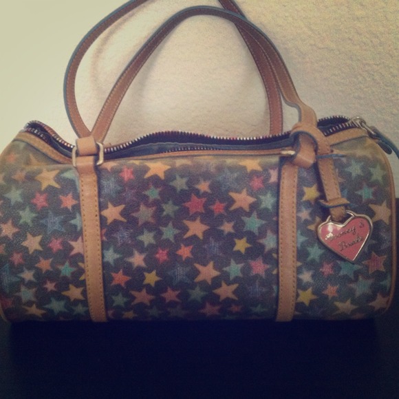 Dooney & Bourke Star Barrel Satchel